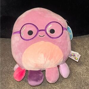 Pink and Purple Octopus Plush Toy